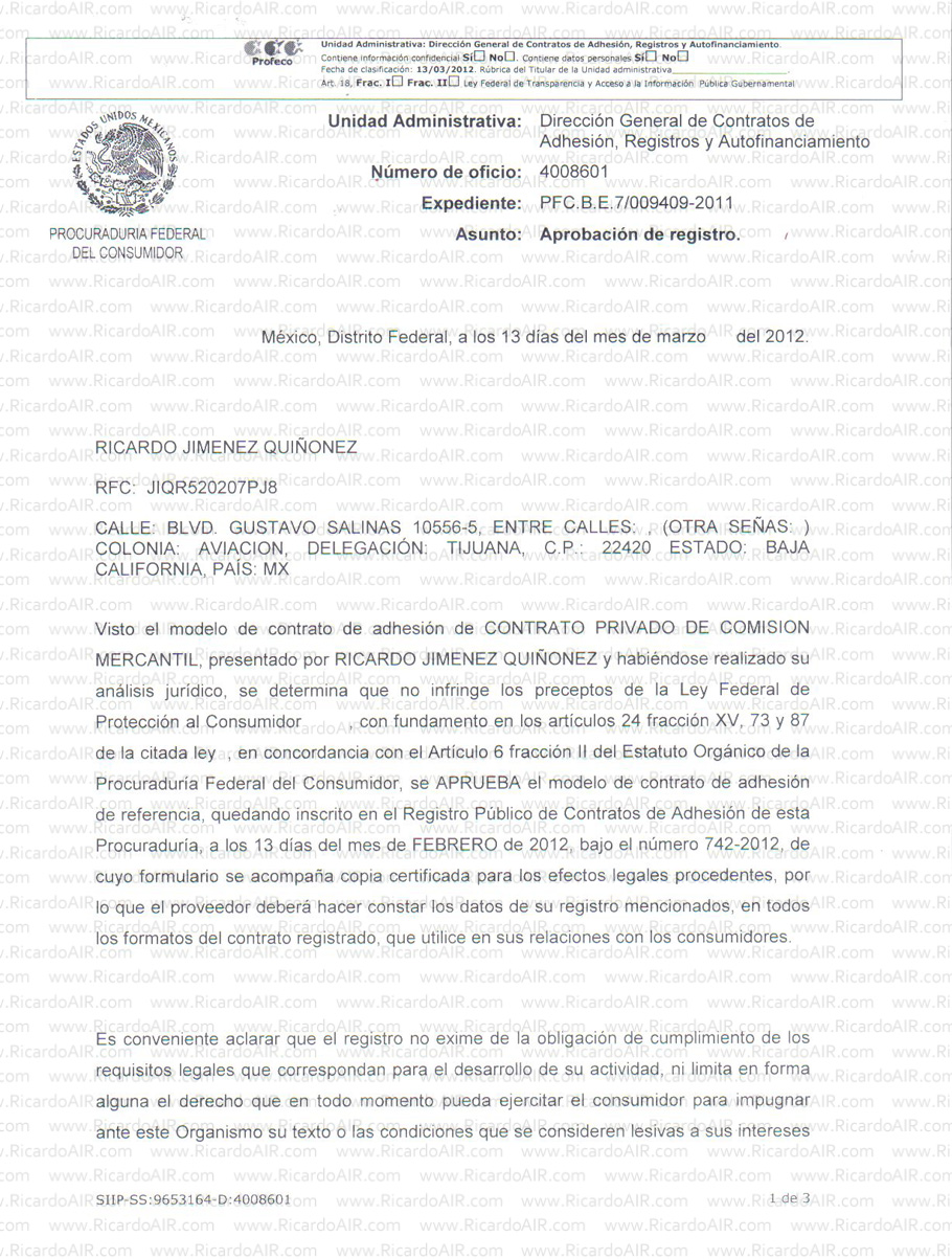 Aprobacion Profeco 1